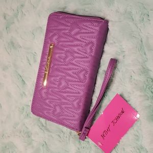 Betsey Johnson Zip Around Wallet